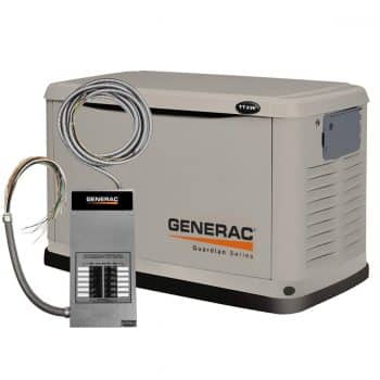 Generac 6437 Guardian Series, 11kW Air Cooled Standby Whole House Generators
