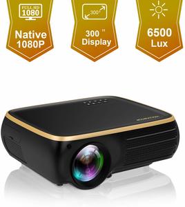 #1 HOLLYWTOP M8 Native Full HD LED Projector