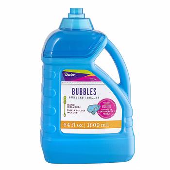 13. Darice 64-Ounce Bubble Solution-Includes Wand and Easy Pour Funnel