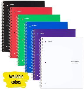 5. Best 5-Subject Notebook By Five Star