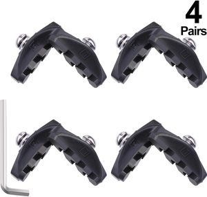 8. Road Brake Pads with Installation Tool Caliper Brake Blocks 50 mm