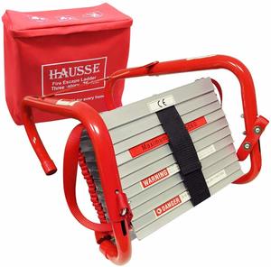 10. Hausse Retractable 3 Story Fire Escape Ladder