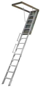Louisville Ladder 22.5-Inch by 63-Inch Aluminum Attic Ladder