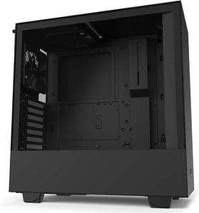 6. NZXT H510 - CA-H510B-B1 - Compact ATX Mid-Tower PC Gaming Case