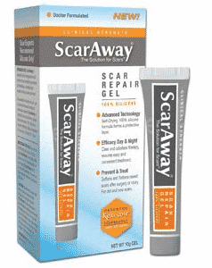 Scaraway Scar Repair Gel with Patented Kelo-cote Technology