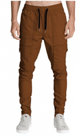 Italy Morn Men Chino Cargo Jogger Pants