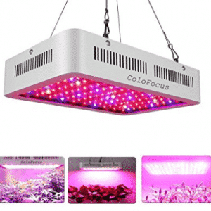 ColoFocus 600W LED Indoor Plants Grow Light Kit, Full Spectrum with UV&IR for Indoor Greenhouse Plants Veg and Flower