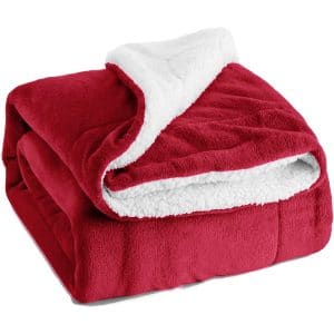 BEDSURE Sherpa Fleece Blanket