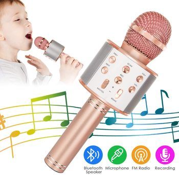5. KIDWILL Bluetooth Microphones