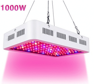 1000w LED Grow Light,Super Bright Full Spectrum Double Chips Growing Bulbs with Protective Sunglasses for Greenhouse