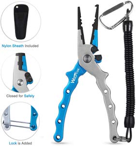 6. Wolfyok Aluminum Fishing Plier