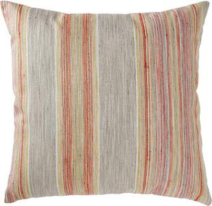 7. Rivet Bohemian Stripe Decorative Outdoor Throw Pillows