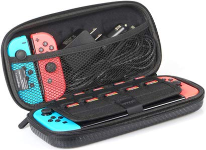 3. AmazonBasics Carrying Case for Nintendo Switch & Accessories