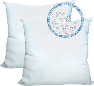1. Foamily Set of 2-20x20 Premium Outdoor Throw pillows