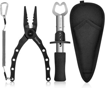 14. Fiskiner Fishing Pliers Fishing Gripper Aluminum Fishing Pliers