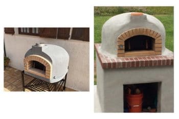 Outdoor Pizza Oven, Wood Fired, Insulated