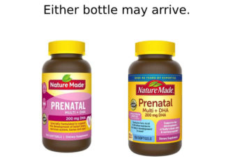 1. Nature Made Prenatal Multi+DHA 200mg, 150 Softgel