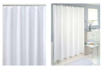 2. Heavy duty shower curtain
