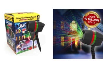 BulbHead Star Shower Motion Laser Light