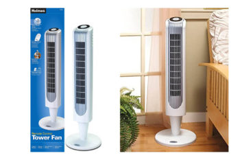 3 – Holmes Oscillating Tower Fan 32 Inch with Remote Control
