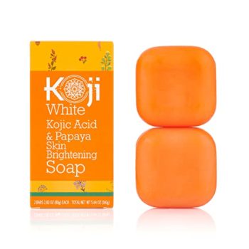 3. Koji White Kojic Acid & Papaya Skin Brightening Soap