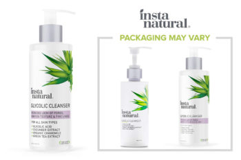 4. InstaNatural Glycolic Facial Cleanser
