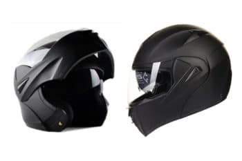 Motorcycle dual visor Flip up Modular Full-Face Helmet