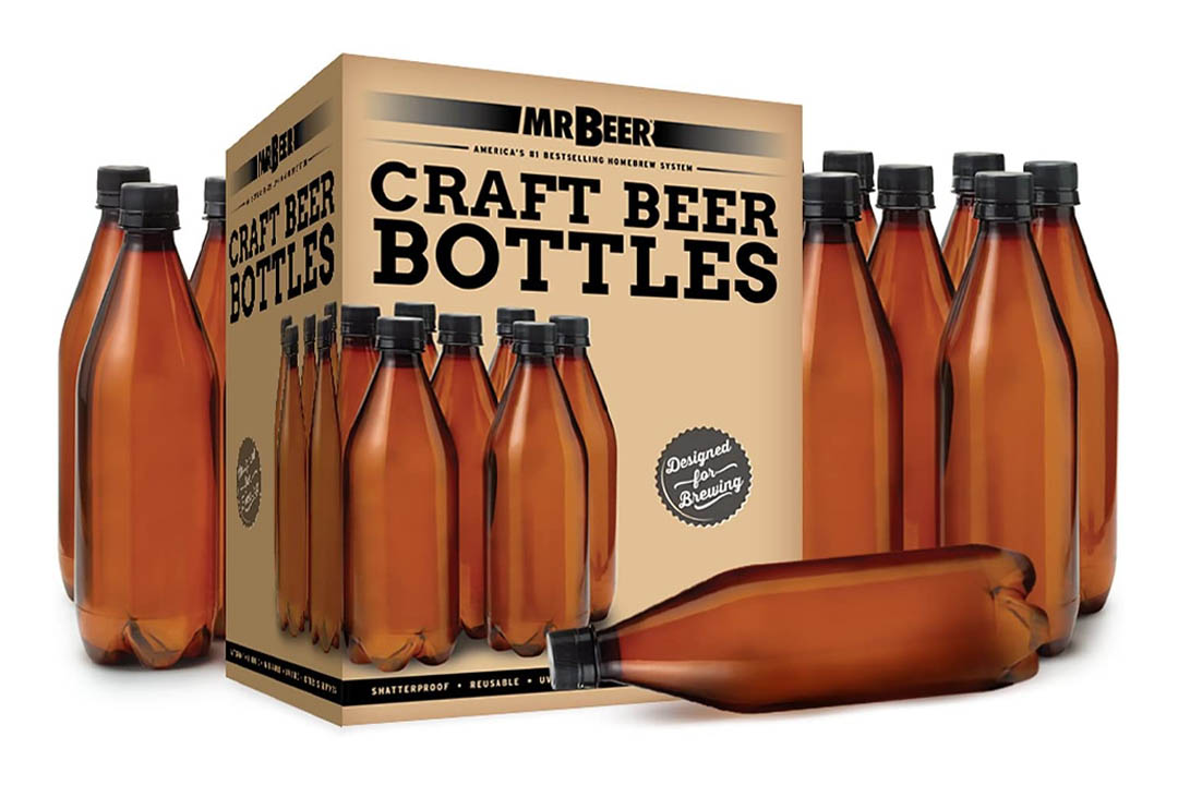 6. Mr. Beer 740 ml deluxe home brewing beer bottling set
