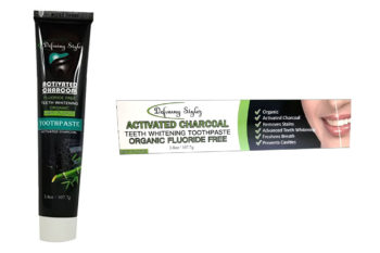 6. Organic Activated Charcoal Toothpaste