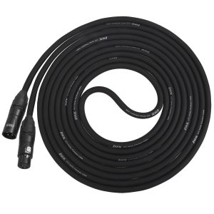 7. Lyxpro Balanced XLR Cable Premium Series Microphone Cable (Black)