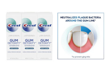 8. Crest Gum Detoxify Deep Clean Toothpaste