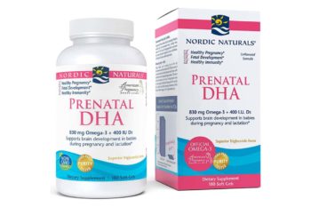 9. Nordic Naturals – Prenatal DHA – 180ct