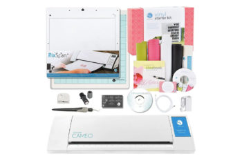 9. Silhouette CAMEO Vinyl Starter Kit Bundle with PixScan Cutting Mat