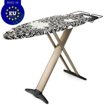 #1. Pro Luxery Extra Wide Ironing Board With Steam Iron Rest