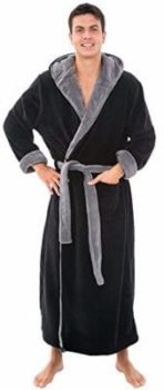 #1. Men’s Fleece Robe