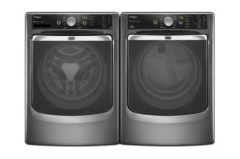 1. Maytag Maxima Steam Washer and Dryer Set