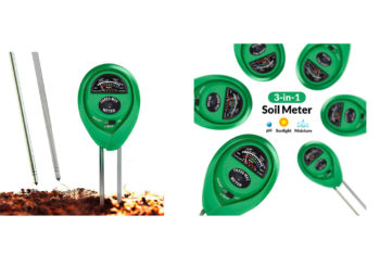 1. Soil pH Meter, 3-in-1 Soil Test Kit For Moisture, Light & pH, A Must Have For Home And Garden