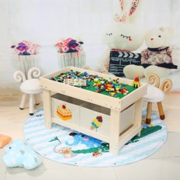 #10. Kid’s Activity Table With Board