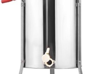 #10. Stainless Steel Large 4/8 Frame Honey Extractor