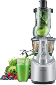 10. Breville BJS700SIL Big Squeeze Slow Juicer