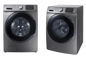 10. Samsung Platinum Front Load Steam Washer