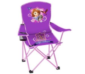10. Disney Sofia the First Princess Folding Chair