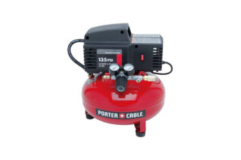 2. Porter Cable PCFP02003 3.5 Gallon 135 PSI Pancake Compressor