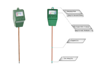 . Mudder Soil Moisture Sensor Meter Hydrometer, Soil Water Monitor