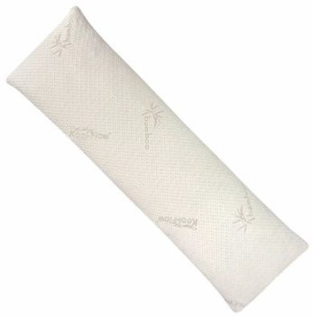 #3. Snuggle-Pedic Shredded Bamboo Combination Memory Foam Body Pillow