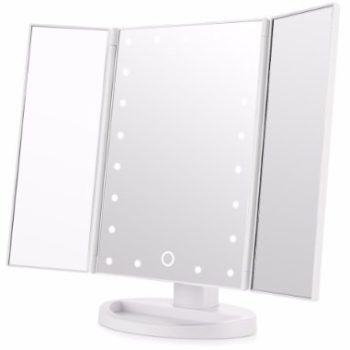 #3. LED Lighted Vanity Mirror Make Up