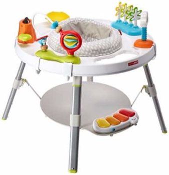 #3. Explore & More Baby’s View 3-Stage Activity Center
