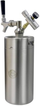 3. PERA Beer Mini Kegs 128 OZ