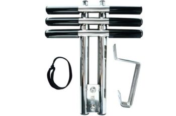 3. DasMarine Dual Vertical Telescoping Ladder – Boat Ladder Extension