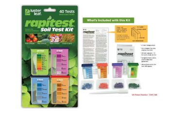 3. Luster Leaf 1601 Rapitest Soil Test Kit